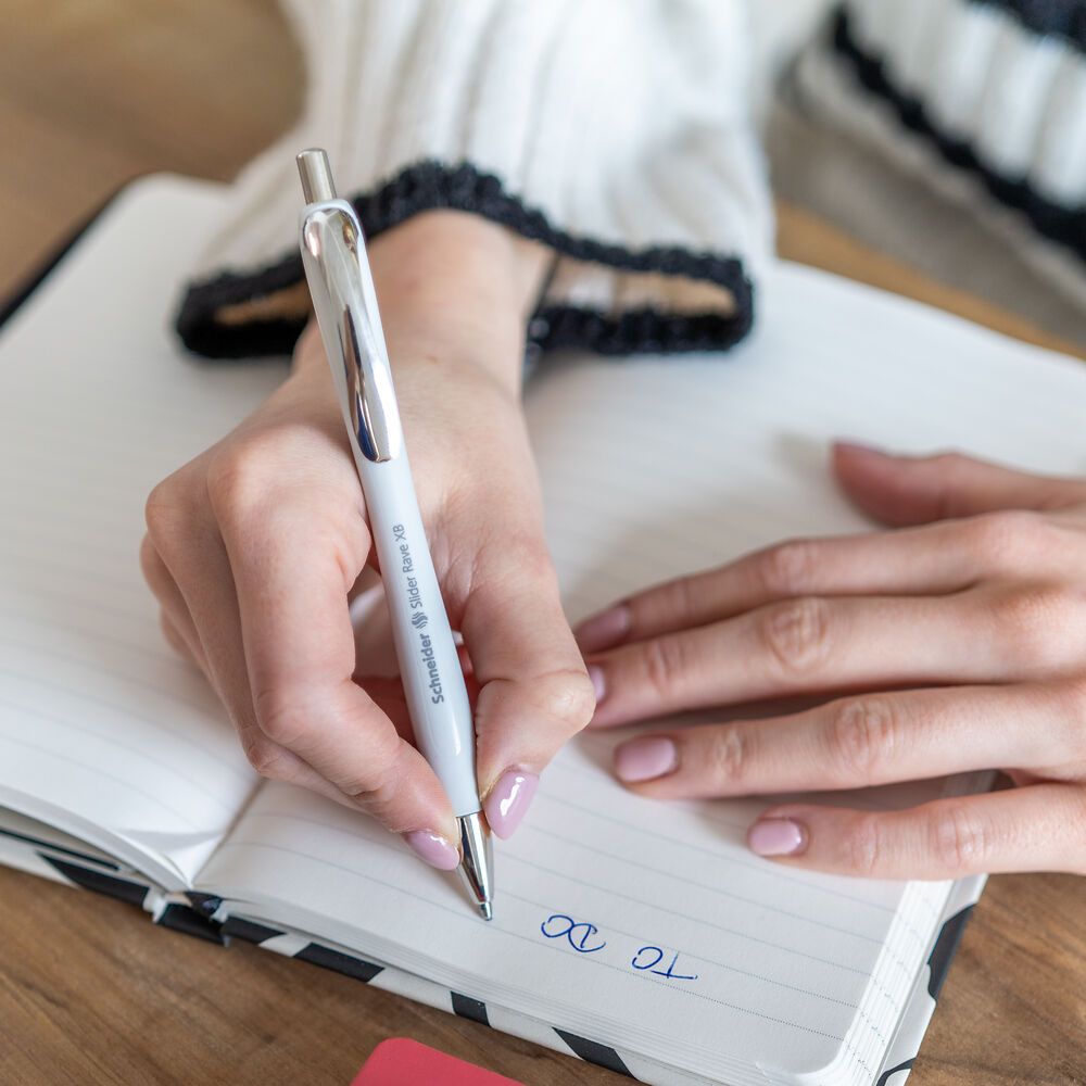 Schneider Ballpoint Pen Slider Rave Grey