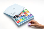 Himi Jelly Cup Gouache Set-24 Colours (Ice Blue Case)