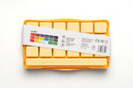 Himi Jelly Cup Gouache Set-18 Colours (Yellow Case)