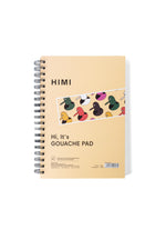 Himi Twin Cup Gouache Kit-72 Colours (Apple Green Case)