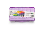 Himi Twin Cup Gouache Set-36 Colours+3 Brushes (Purple Case)