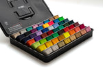 Himi Jelly Cup Gouache Set-56 Colours (Black Case)