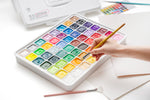 Himi Jelly Cup Gouache Set-56 Colours (White Case)