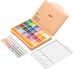 Himi Twin Cup Gouache Set-48 Colours (Peach Fuzz Case)
