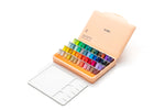 Himi Twin Cup Gouache Set-48 Colours (Peach Fuzz Case)