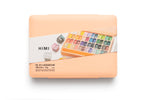 Himi Twin Cup Gouache Set-48 Colours (Peach Fuzz Case)