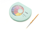 Himi Semi-Moist Watercolour Set -24 Colours in Pans+Brush (Green Case)
