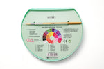 Himi Semi-Moist Watercolour Set -24 Colours in Pans+Brush (Green Case)