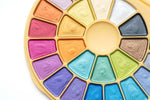Himi Semi-Moist Watercolour Set-24 Colours (Yellow Case-Metallic Edition)