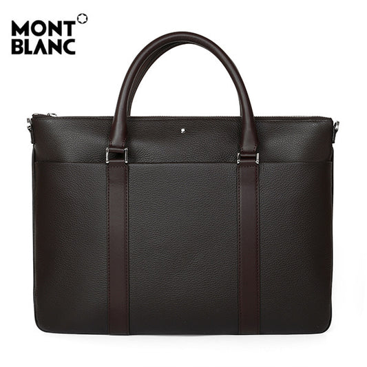 MontBlanc document case flat brown 118732