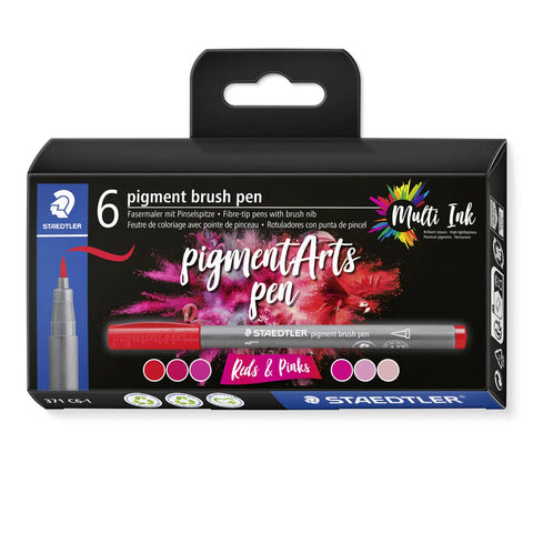 Staedtler Pigment Soft Brush Pen 1/6 Red-Pink
