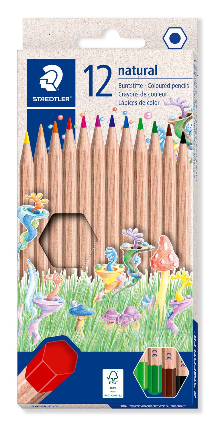 Staedtler Coloured Pencils Natural 1/12