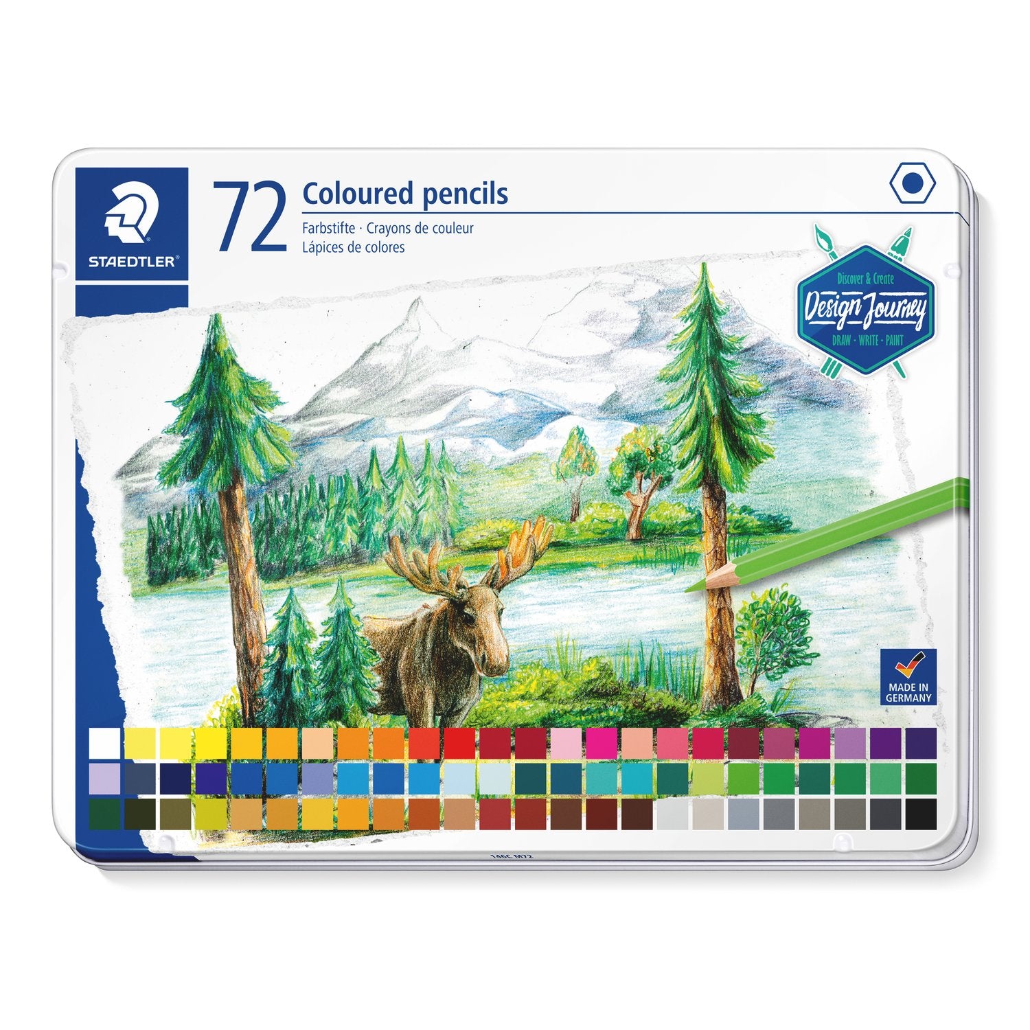 Staedtler Coloured Pencils 72pcs
