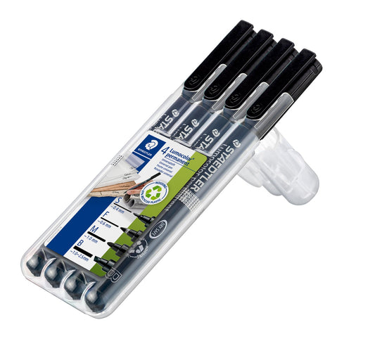 Staedtler Marker Permanent Set 1/4  31-9WP4GS