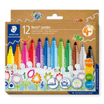 Staedtler Noris Fibre Tip Jumbo 12pcs