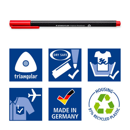 Staedtler Fineliner Set 1/6