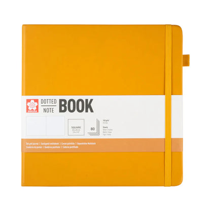 Sakura Dotted Notebook 20x20 Japanese Kerria