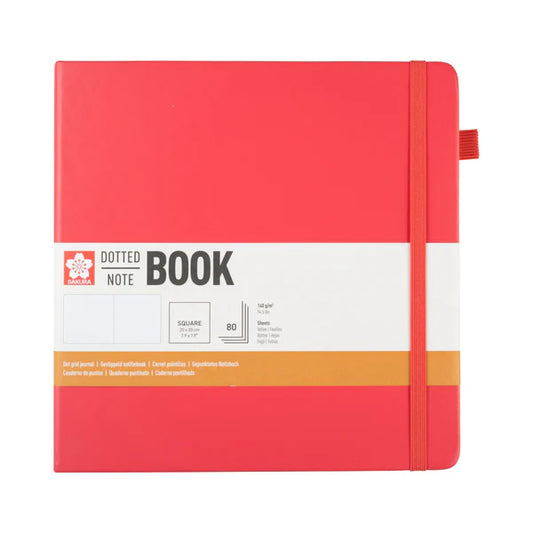 Sakura Dotted Notebook 20x20 Plum Blossom