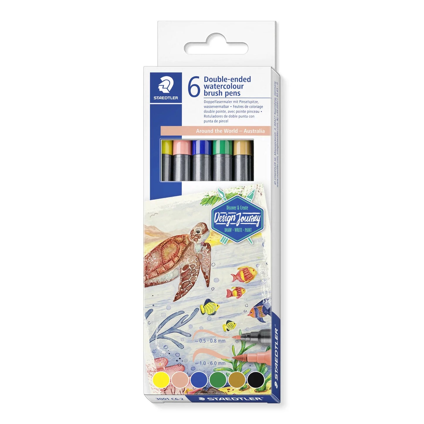 Staedtler Around The World SET - AUSTRALIA 1/6