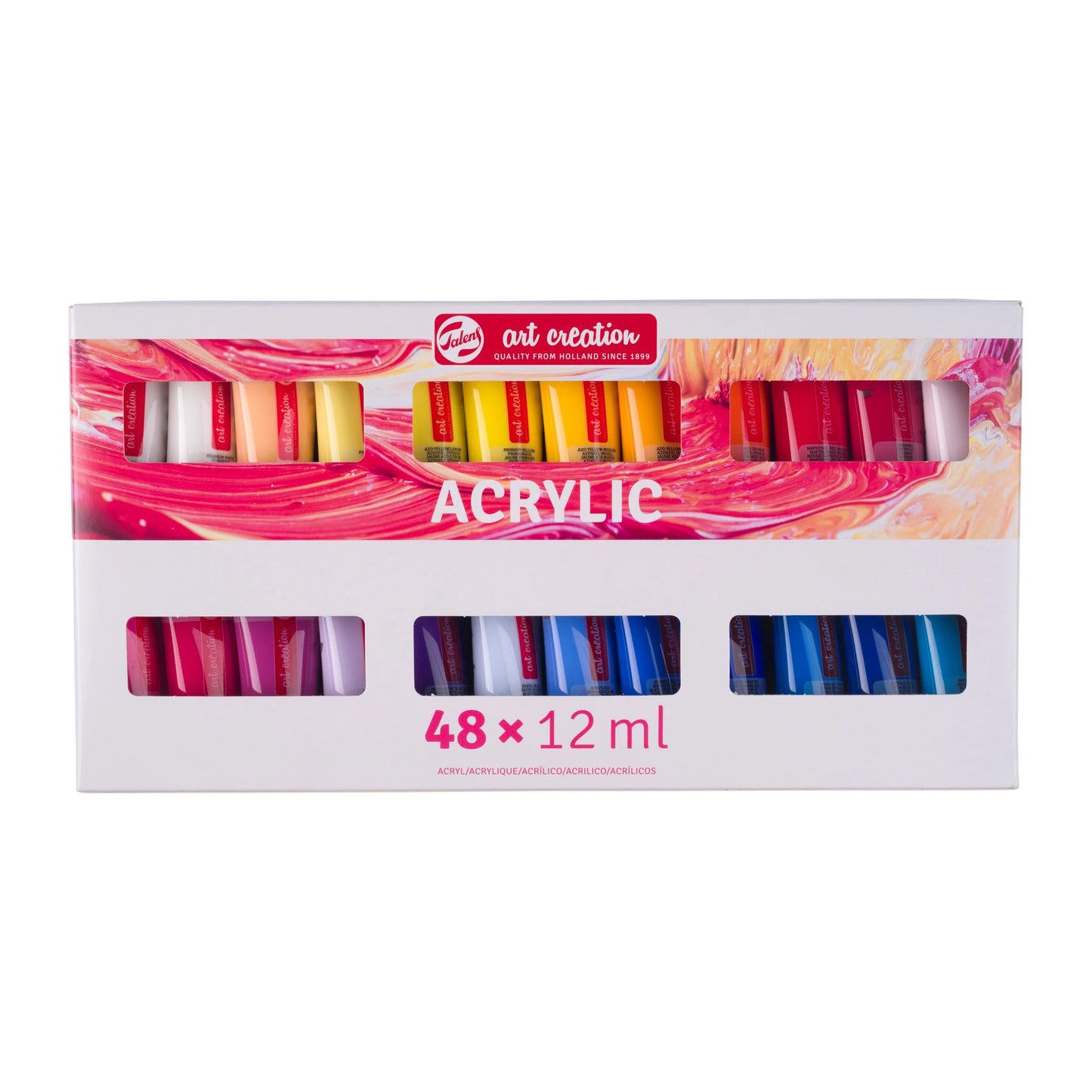 Art Creation Acrylic colour set | 48 x 12 ml