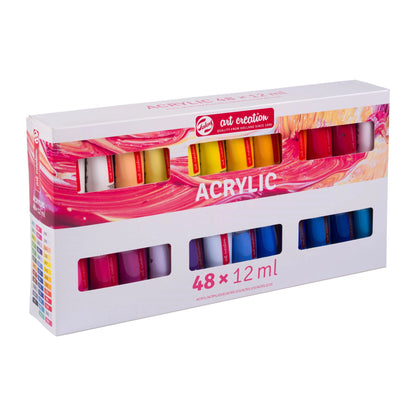 Art Creation Acrylic colour set | 48 x 12 ml