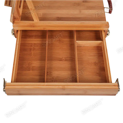 Sinoart Sketchbox Easel with Storage Drawer