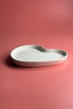 Refsan Heart Shaped Plate Ceramic Biscuit