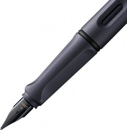 Lamy Fountian Pen 0E2 Safari Steel Black M