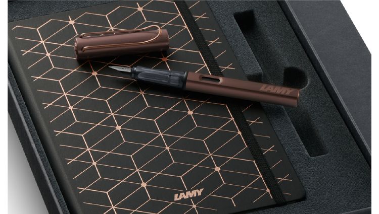 Lamy Set 090 Fountain Pen F / Notebook 4036788