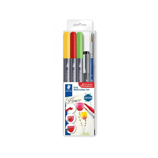 Staedtler Double-ended watercolour brush pen 3001STB5-2