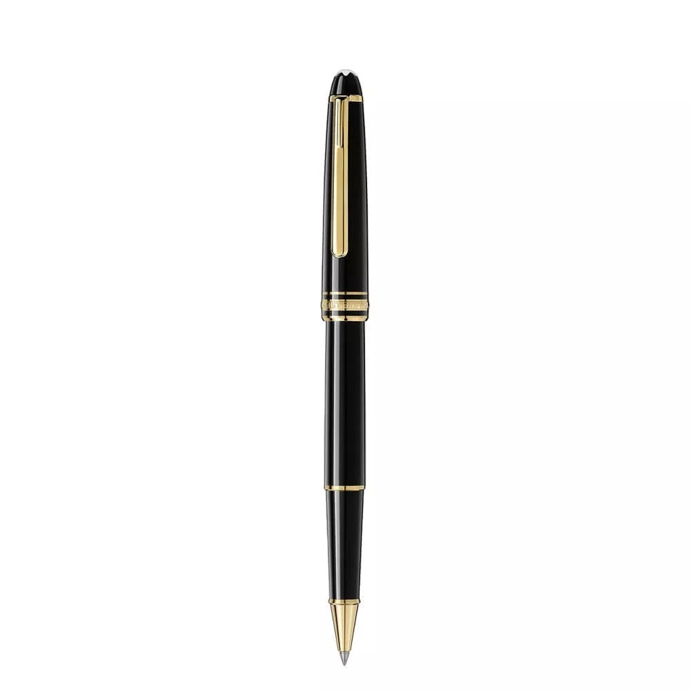 Mont Blanc Gold-Coated Rollerball Pen 132457