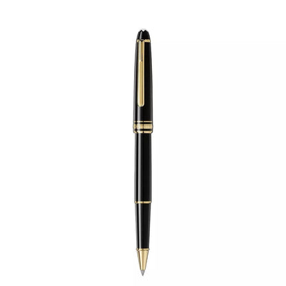 Mont Blanc Gold-Coated Rollerball Pen 132457