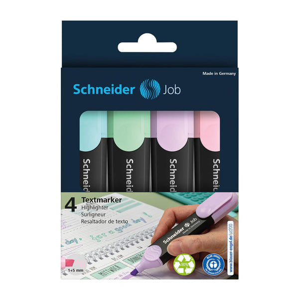 Schneider Highlighter Job Pastel wallet 1/4