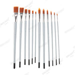 Sinoart Long Handle Brush Set 12pcs