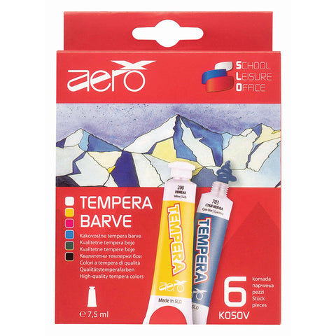 Aero Tempera Set 6Pcs