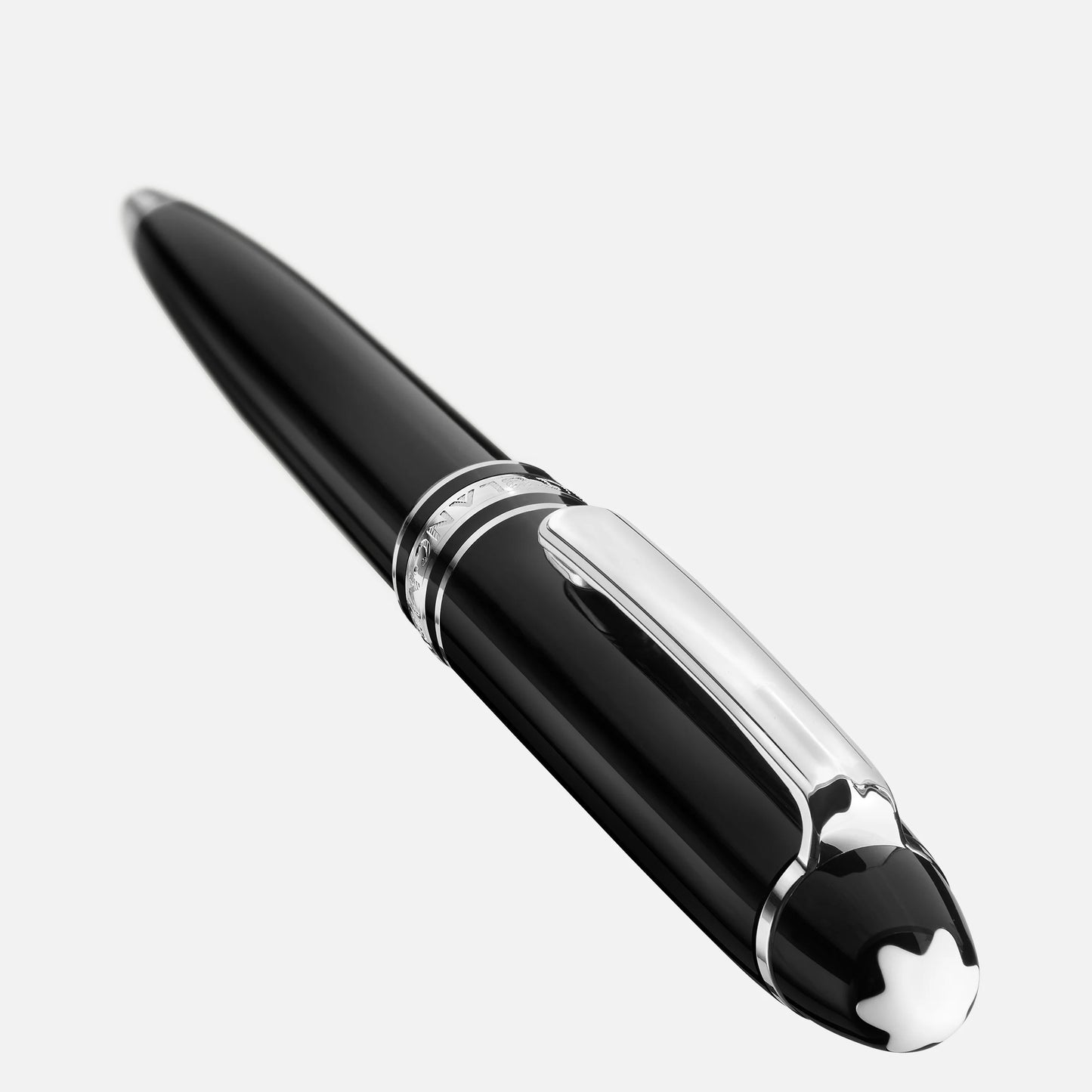 Mont Blanc Meisterstück Platinum-Coated Mozart Ballpoint Pen (small size) 108749