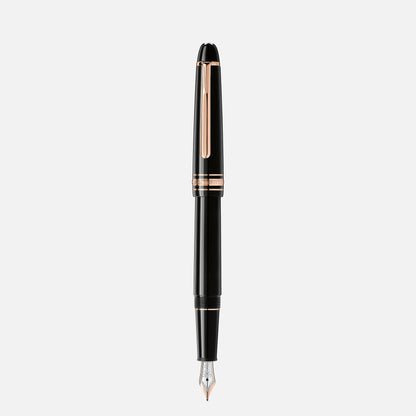 Mont Blanc Meisterstück Rose Gold-Coated Fountain Pen 112675