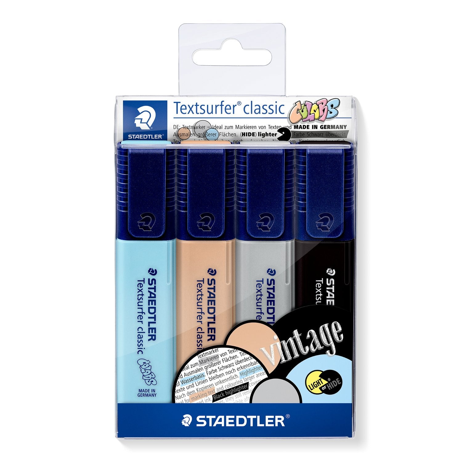 Staedtler Highlighter Vintage Set 4pcs