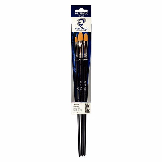 Van Gogh Brush Set 296 - No. 8-12-16