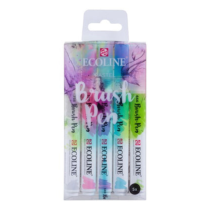 Ecoline Brush Pen - Pastel Set 11509901