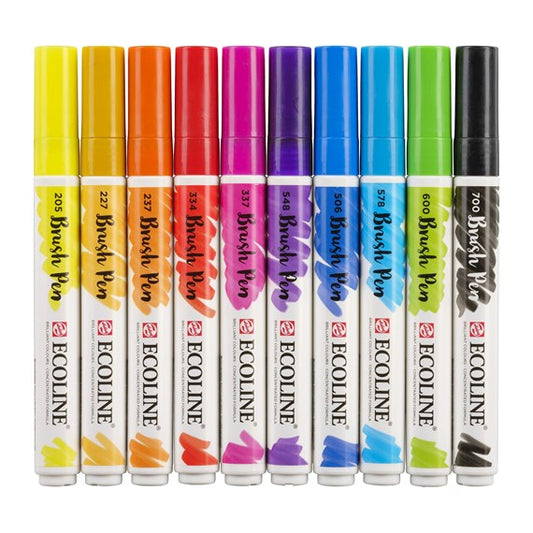 Ecoline Brush Pen Set of 10 11509002