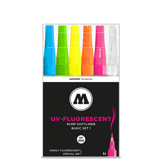 Molotow UV-Fluorescent Basic-Set