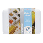 Van gogh Pocket Box Shades of nature 12pans