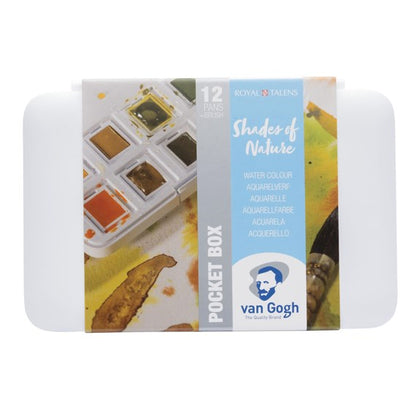 Van gogh Pocket Box Shades of nature 12pans