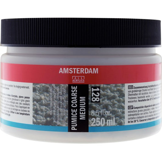 Amsterdam Pumice Coarse Medium 128 Jar 250 ml