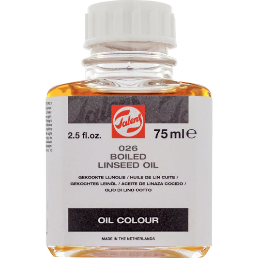 Talens Boiled Linseed Oil 026 Bottle 75 ml