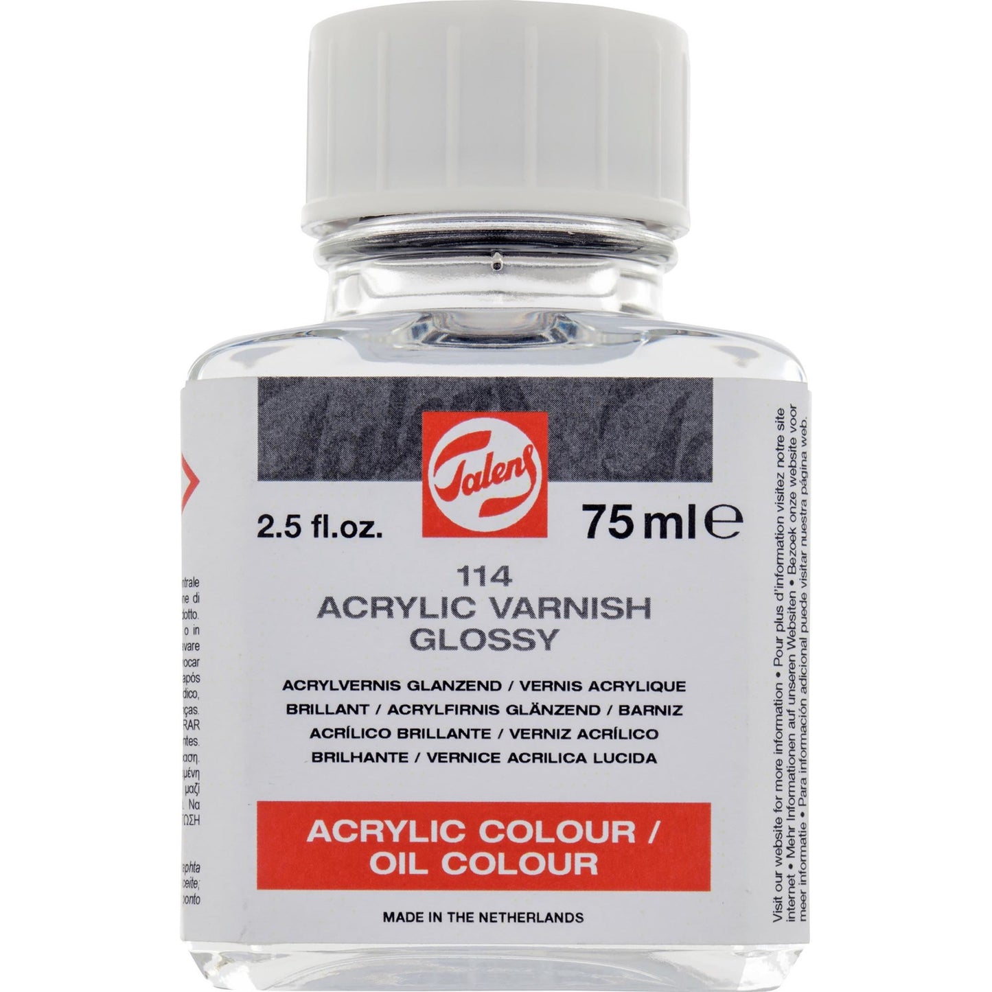 Talens Acrylic Varnish Glossy 114 Bottle 75 ml