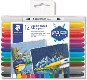 Staedtler Double-ended fabric pens 3190