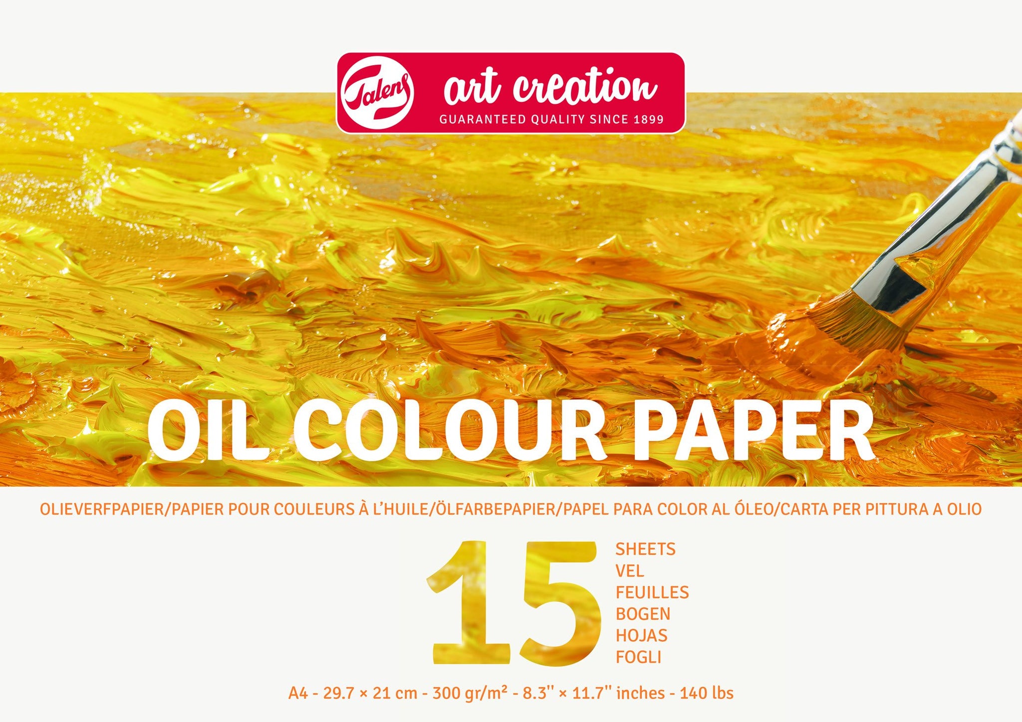 Art Creation Oil Colour Paper A4