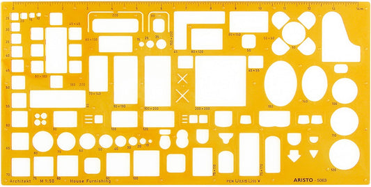 Aristo Shabllona te arkitektures 1:50